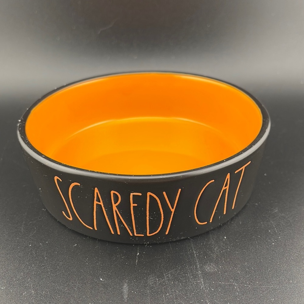 Rae Dunn Scaredy Cat Bowl